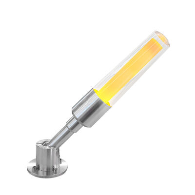 Beli Lampu Menara Sinyal LED Tiga Warna Lapisan Tunggal ONN-M4S-E Basis Lipat Lampu Peringatan Industri CNC pembuatan online
