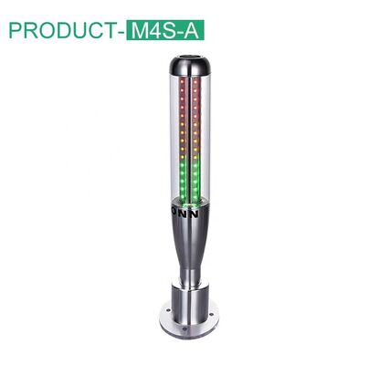 Mua M4S Multi Layer LED Signal Tower Warning Light Aluminum Alloy Body Foldable Installation Tri Color Indicator Lamp With Buzzer (M4S) Đèn báo hiệu đa lớp LED sản xuất trực tuyến