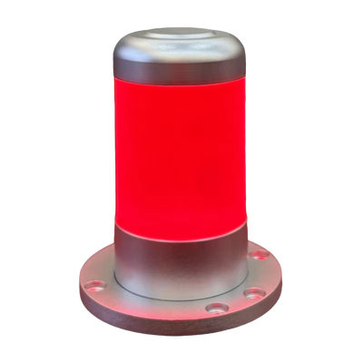 buy ONN M4S-H RYG LED Indicator Warning Light Steady Buzzer 360 Beam Angle Red Yellow Green Colors Aluminum+Acrylic Body CNC online manufacture