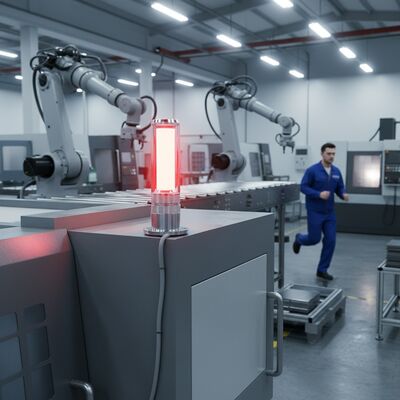 comprar ONN-M4S-G Luz LED RYG Três cores Luz de Trabalho Para Máquina CNC fabricação em linha