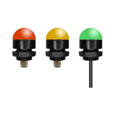 acheter ONN M4B Voyant LED d'avertissement hémisphérique tricolore RGB 30/50/70/90mm fabrication en ligne