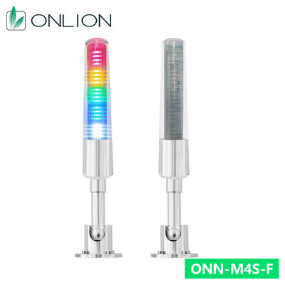 comprar Torre de Sinal LED Industrial ONN M4S-F Base Dobrável Lente de PC de 5 Camadas Uso para Equipamento CNC fabricação em linha
