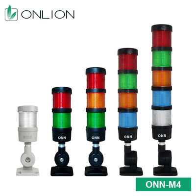 ซื้อ ไฟสัญญาณ LED อุตสาหกรรม ONN-M4 RYGBW สำหรับเครื่องจักร การผลิตออนไลน์