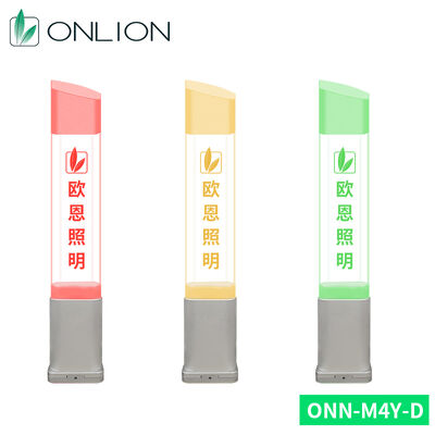 Beli Lampu Menara Sinyal LED All-flash ONN M4Y-D | Lampu Indikator Status RYG 360° untuk CNC & Otomatisasi pembuatan online