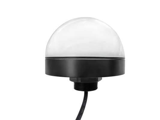 Beli Lampu Sinyal LED Hemisferis ONN M4B-90 90mm RYG 360° Indikator Peringatan Tahan Air untuk Otomatisasi CNC pembuatan online