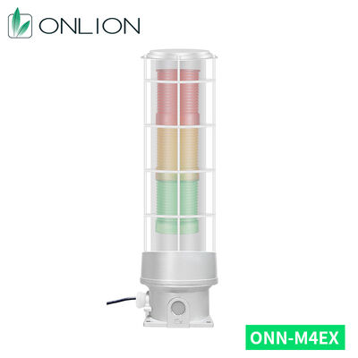 주문 ONN-M4EX IP66 폭발 방지 LED 신호 타워 라이트 알루미늄 합금 산업 신호 라이트 온라인 제품