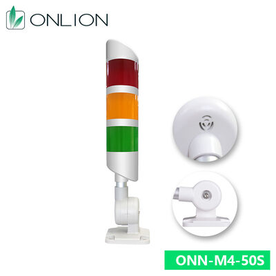 কেনা ONN-M4-50S 3 স্তর LED সিগন্যাল টাওয়ার লাইট ফোল্ডিং বেস সহ মাল্টি কালার ওয়াইড ভোল্টেজ DC24V শিল্প সরঞ্জাম জন্য অনলাইনে উৎপাদন