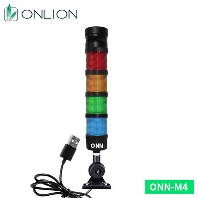 buy ONN-M4-Usb Top Buzzer LED Stack Light 5V Multi Layer 1-5 Colors For CNC Automation online manufacture
